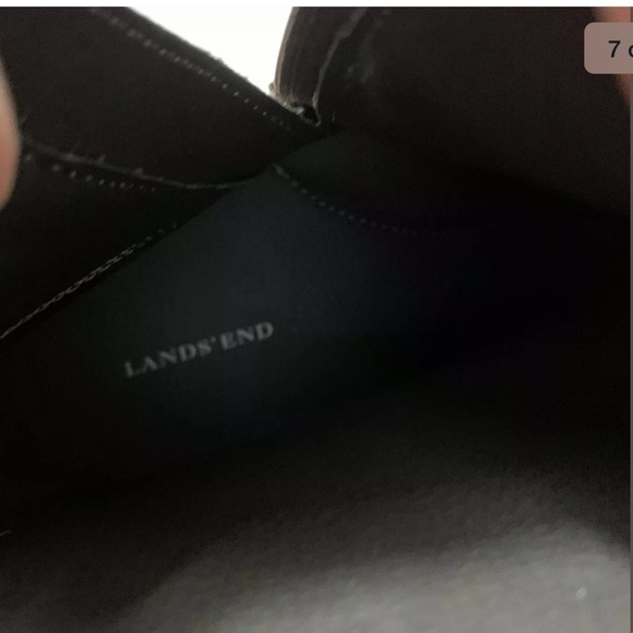 Lands end womens Suede ankle boots size 6.5B - Picture 7 of 8